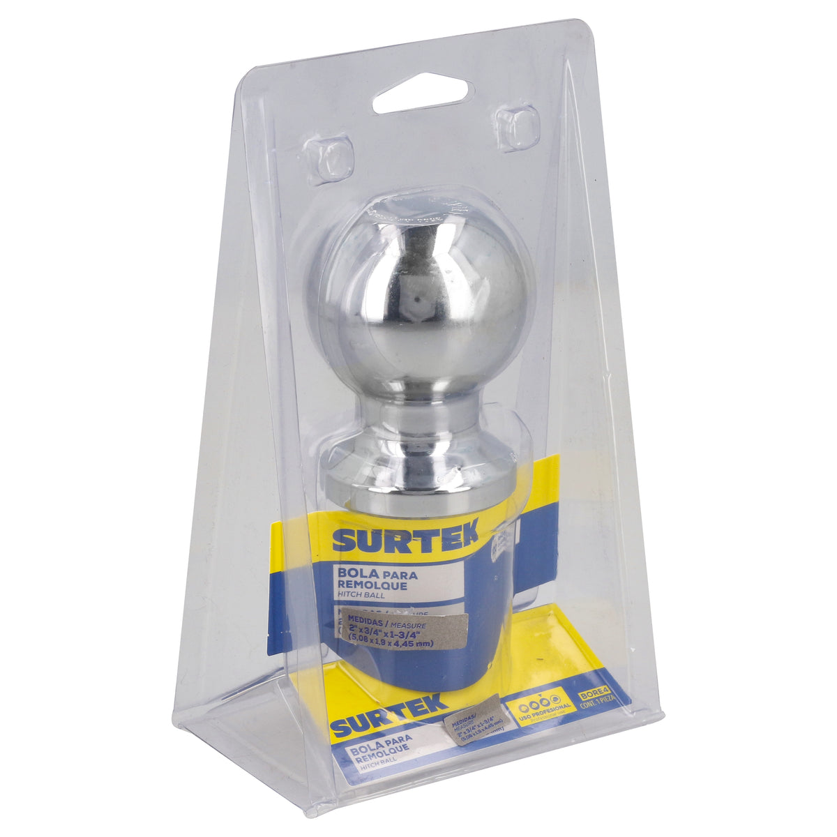 Bola de arrastre para remolque 2" x 3/4" Surtek