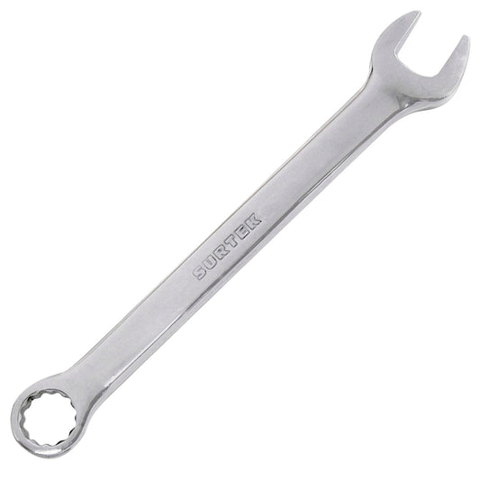 Paquete de 6 piezas de Llave combinada pulido espejo en pulgadas, 12 puntas, 5/8" Surtek