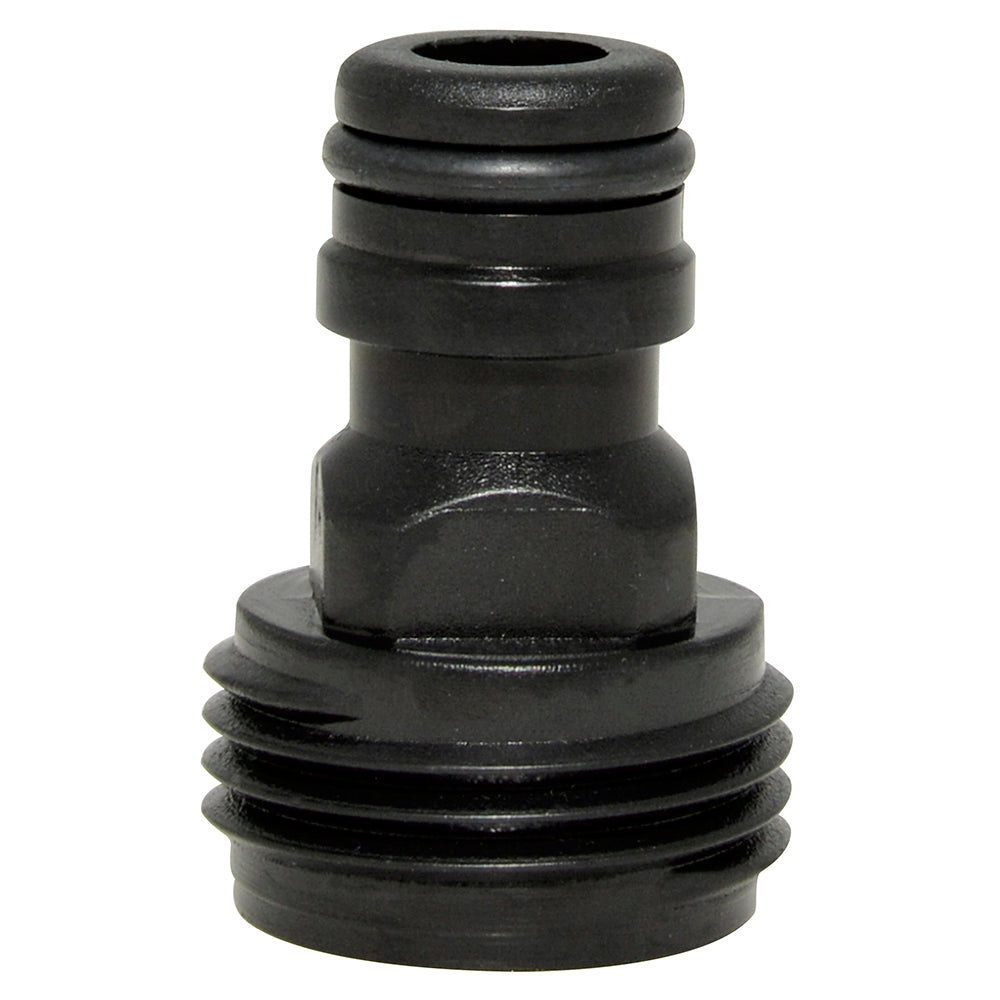 Paquete de 24 piezas de Conector para manguera de riego con sistema click 3/4" macho Surtek
