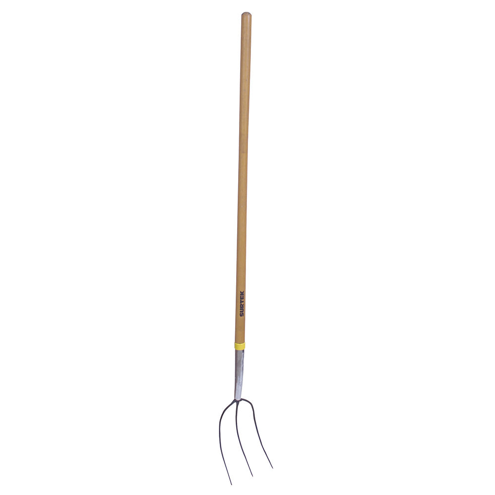 Paquete de 3 piezas de Bieldo forjado en una pieza con mango largo 7-1/2" Surtek