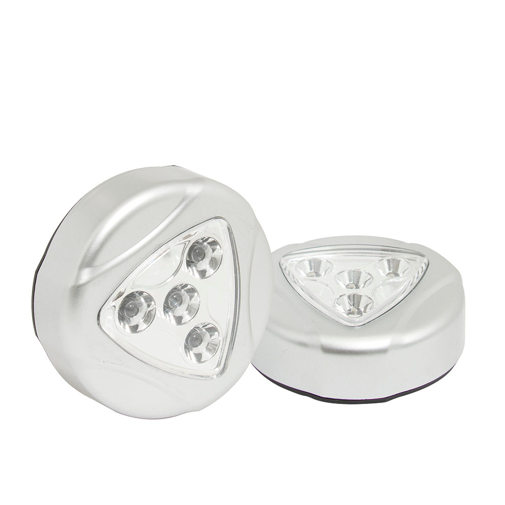 Paquete de 6 piezas de Lámpara de LED para clóset 3 pilas "AAA", 2 piezas, 30 lm Surtek