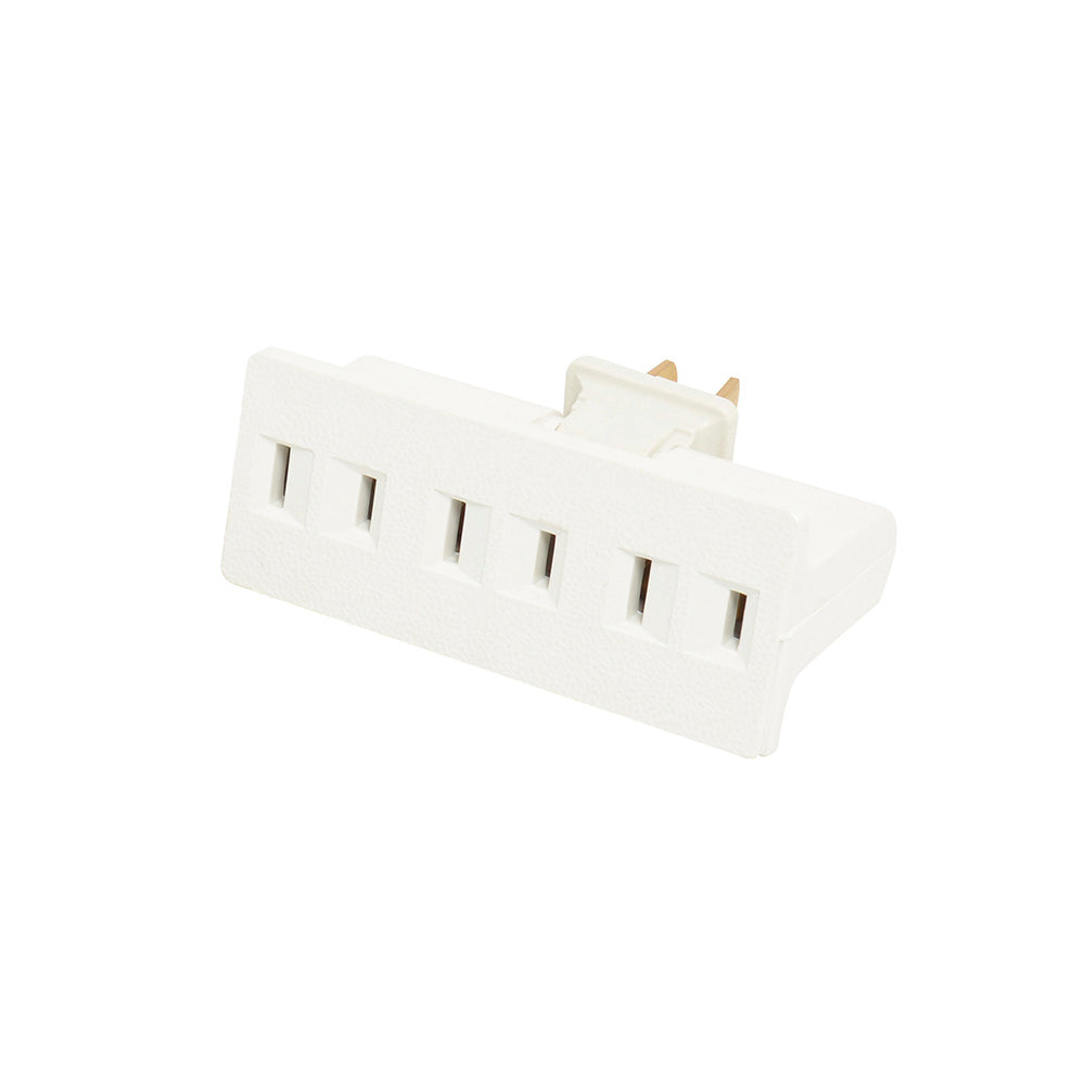 Paquete de 12 piezas de Multicontacto polarizado tipo bisagra 3 entradas Surtek