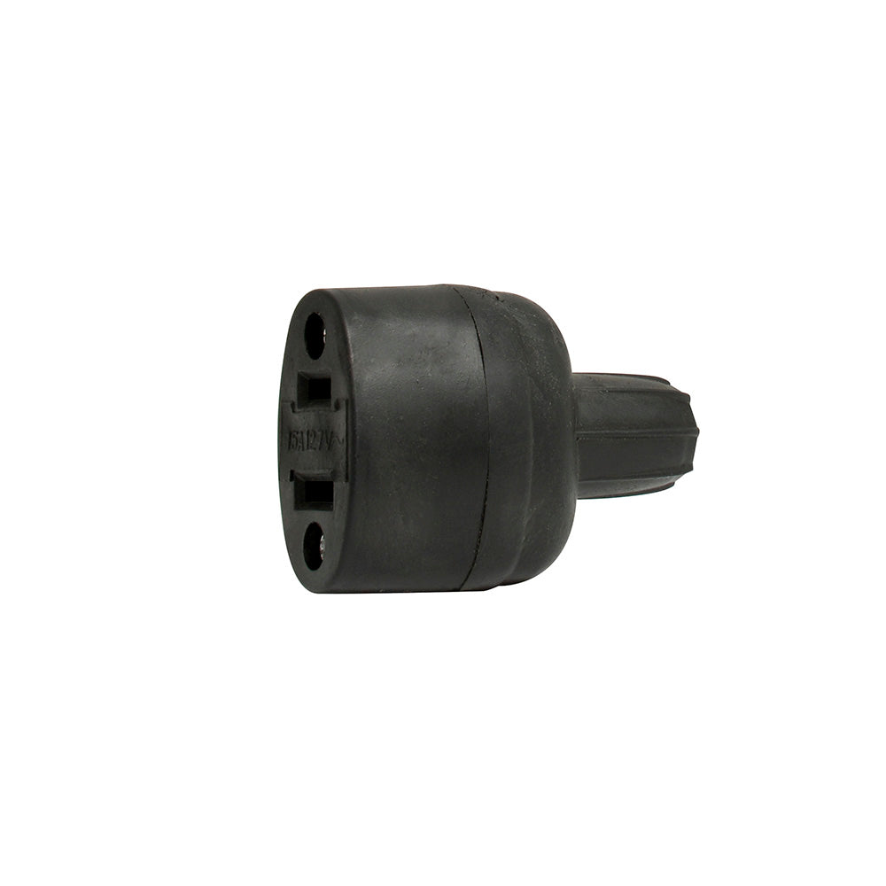 Paquete de 10 piezas de Contacto de hule oval, color negro Surtek