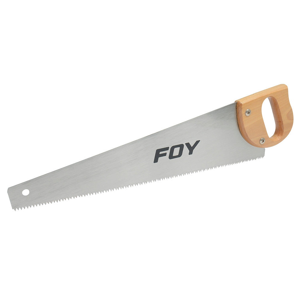 Paquete de 4 piezas de Serrucho con mango de madera de 18" Foy
