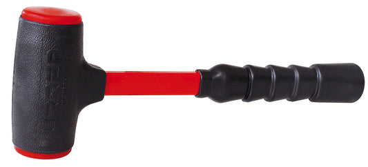 Mazo de golpe seco tapas fijas con mango Rubber grip de 13-3/4", 32 oz Urrea