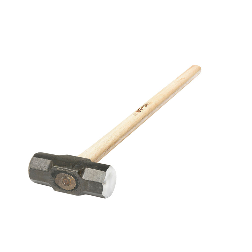 Marro octagonal cabeza maquinada con mango de hickory Americano de 36", 16 lb Urrea