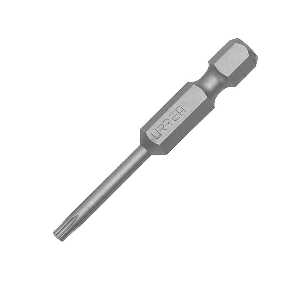 Paquete de 10 piezas de Punta Torx de poder hexágono de 1/4", T6 x 1-15/16" Urrea