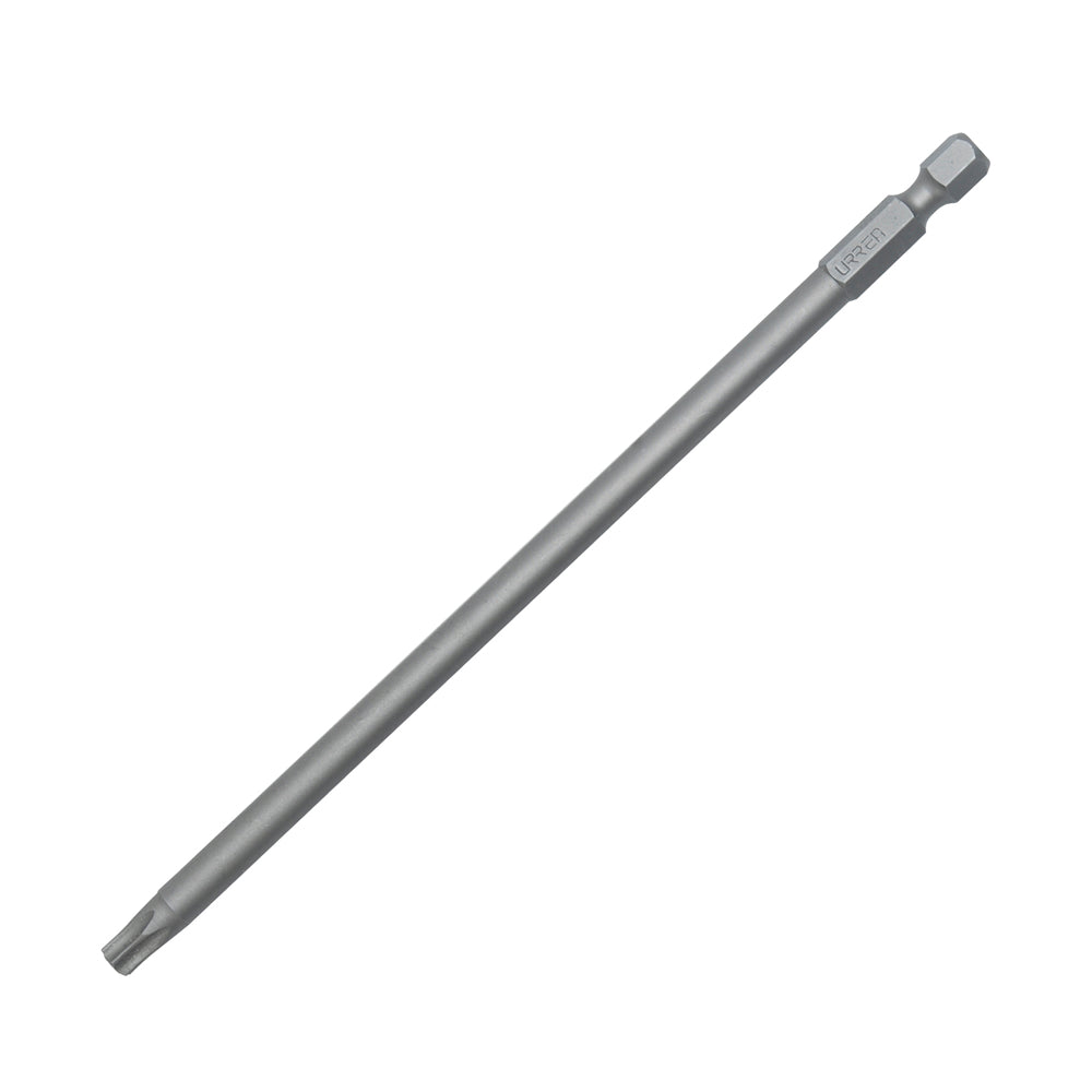 Paquete de 6 piezas de Punta Torx de poder hexágono de 1/4", T25 x 6" Urrea