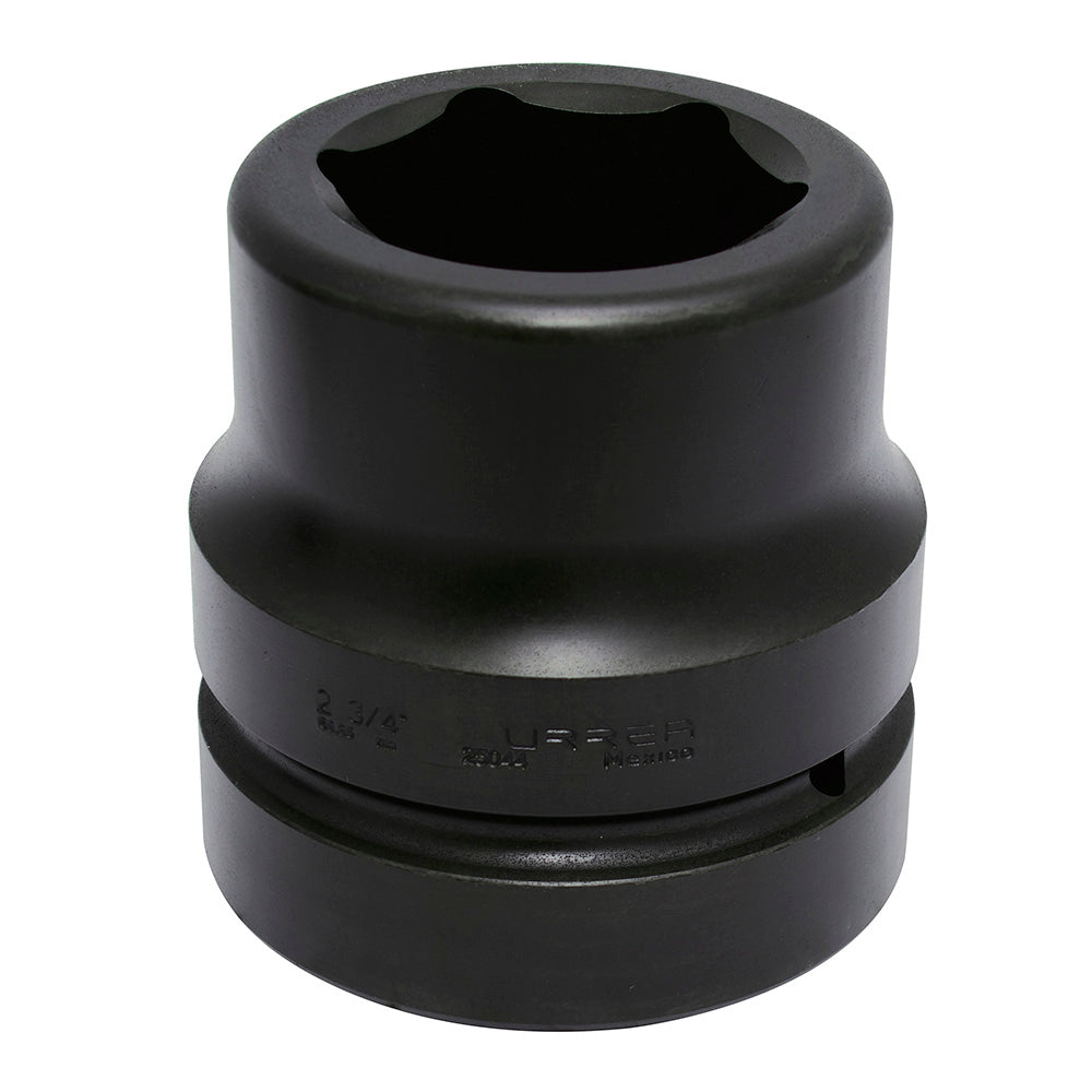 Dado de impacto cuadro de 2-1/2", 6 puntas, en pulgadas, 2-3/4" Urrea