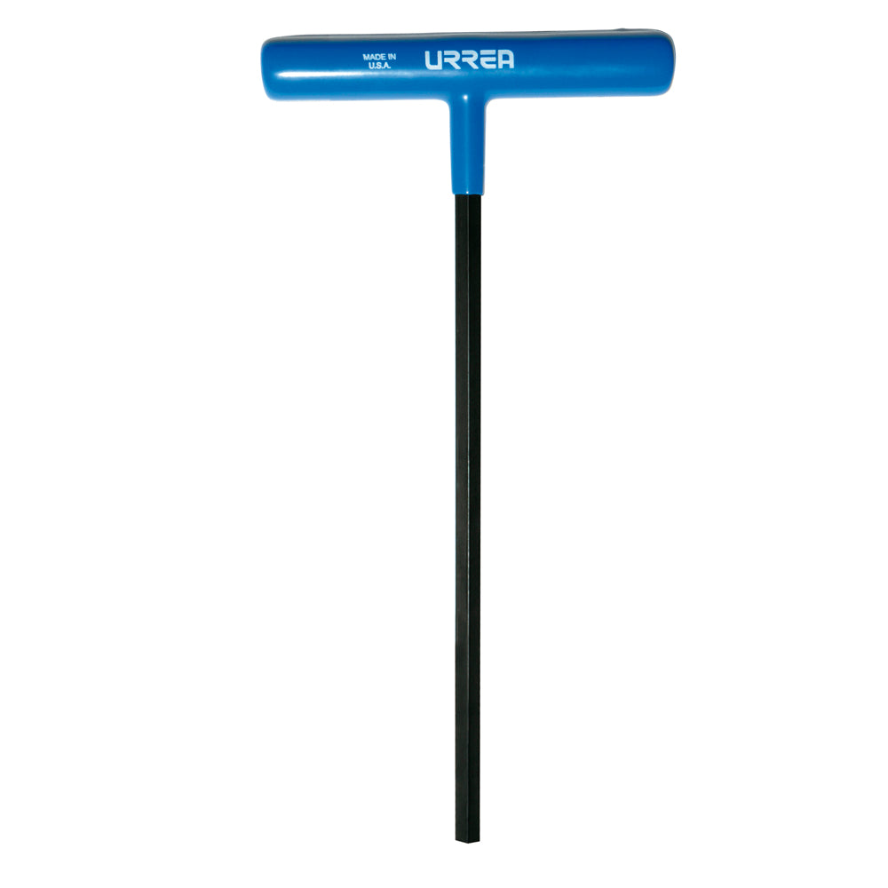 Paquete de 4 piezas de Llave hexagonal larga tipo "T" ergonómica métrica, 5 mm Urrea