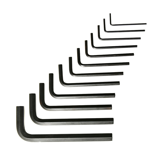 Juego de llaves hexagonales tipo "L", en pulgadas, 12 piezas Urrea