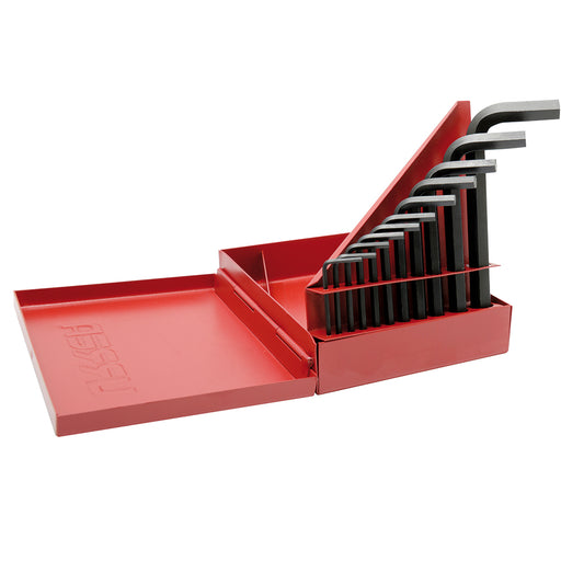 Juego de llaves hexagonales tipo "L", en pulgadas, 11 piezas Urrea