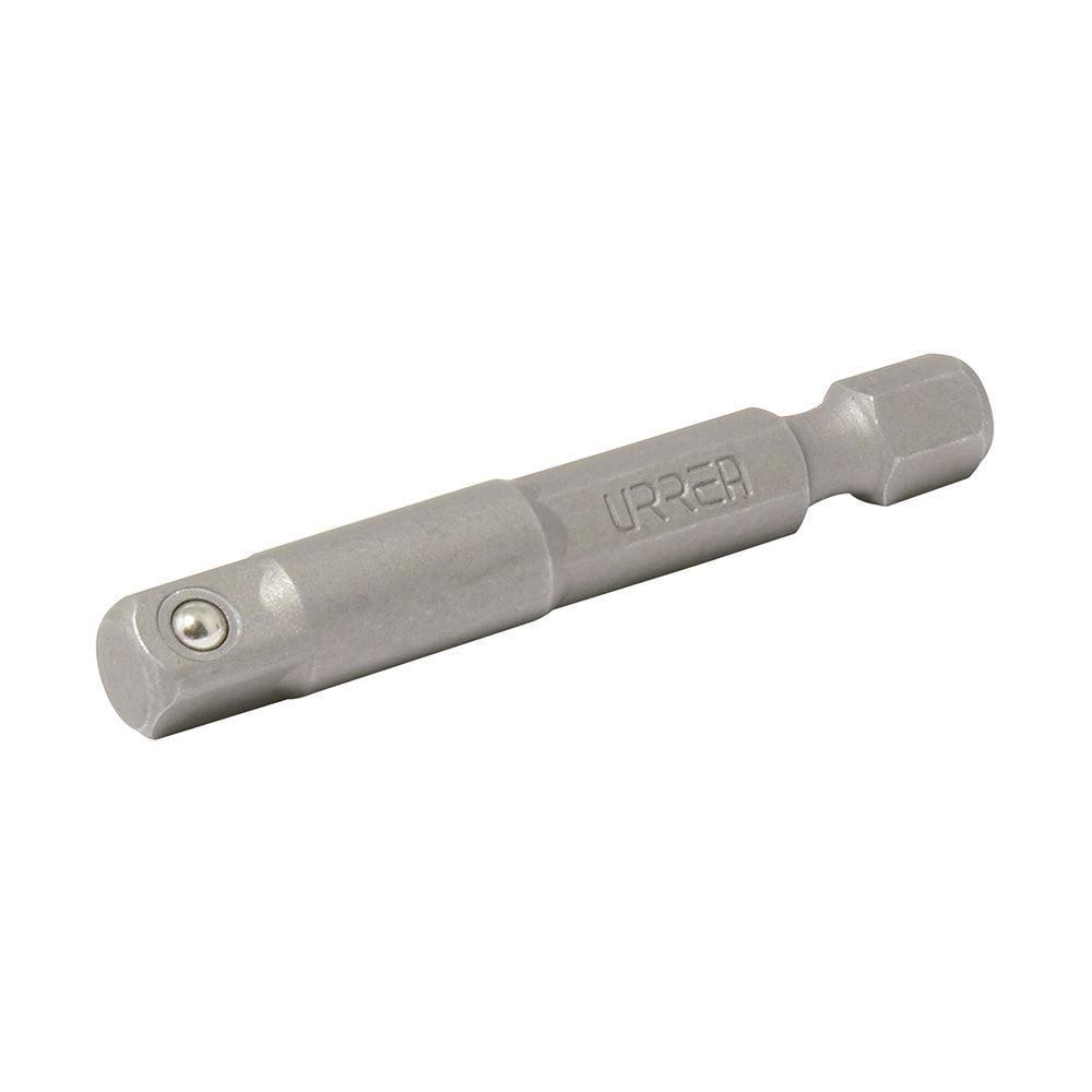 Paquete de 6 piezas de Adaptador con balín para dados cuadro hembra de 1/4", hexágono de 1/4" x 2" Urrea