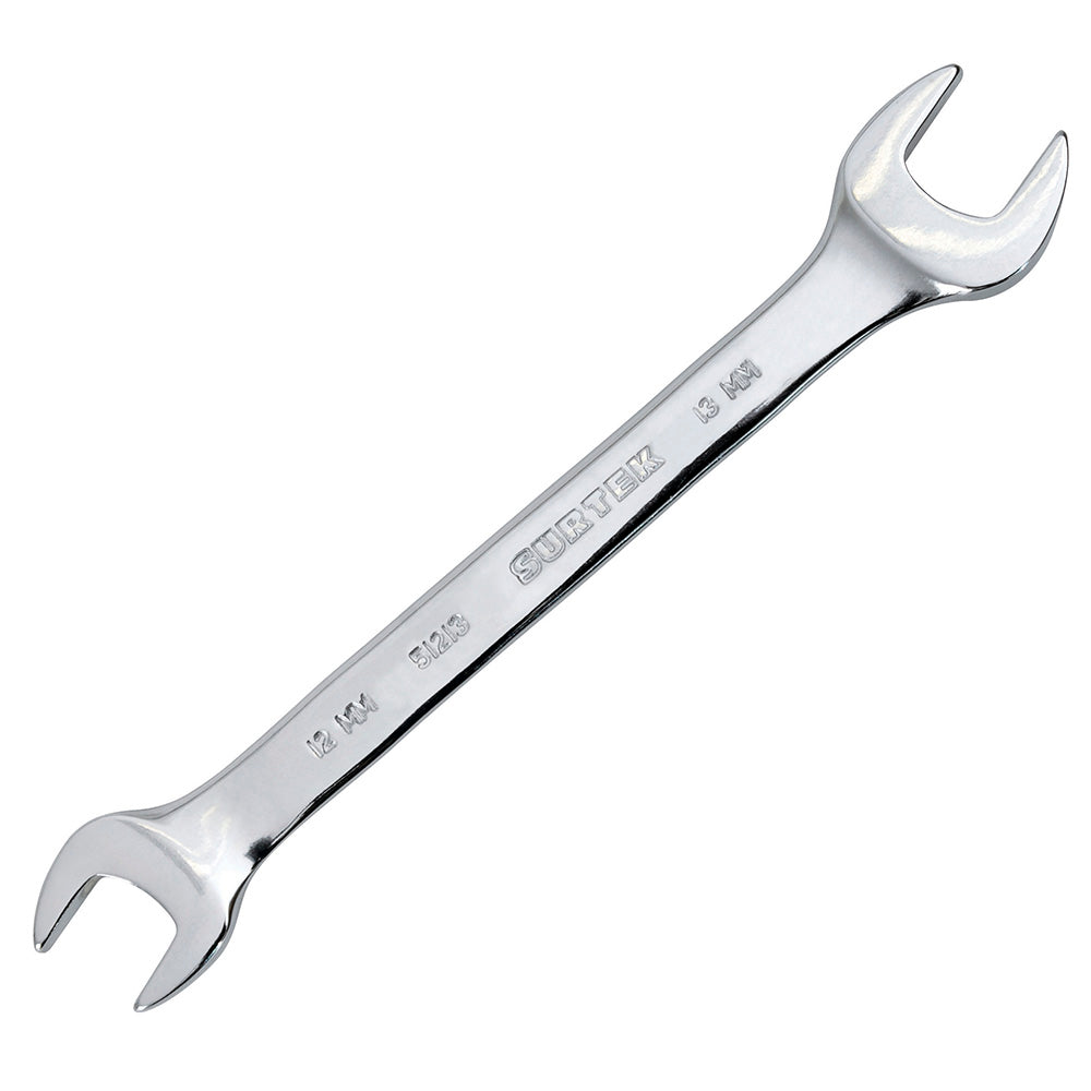 Paquete de 6 piezas de Llave española pulido espejo métrica, 12 x 13mm Surtek