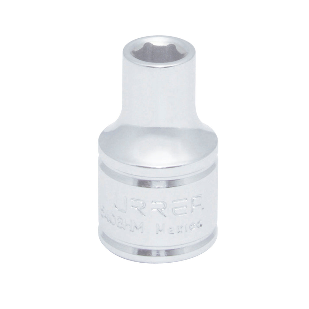 Paquete de 6 piezas de Dado cuadro de 1/2", 6 puntas, métrico, 8 mm Urrea