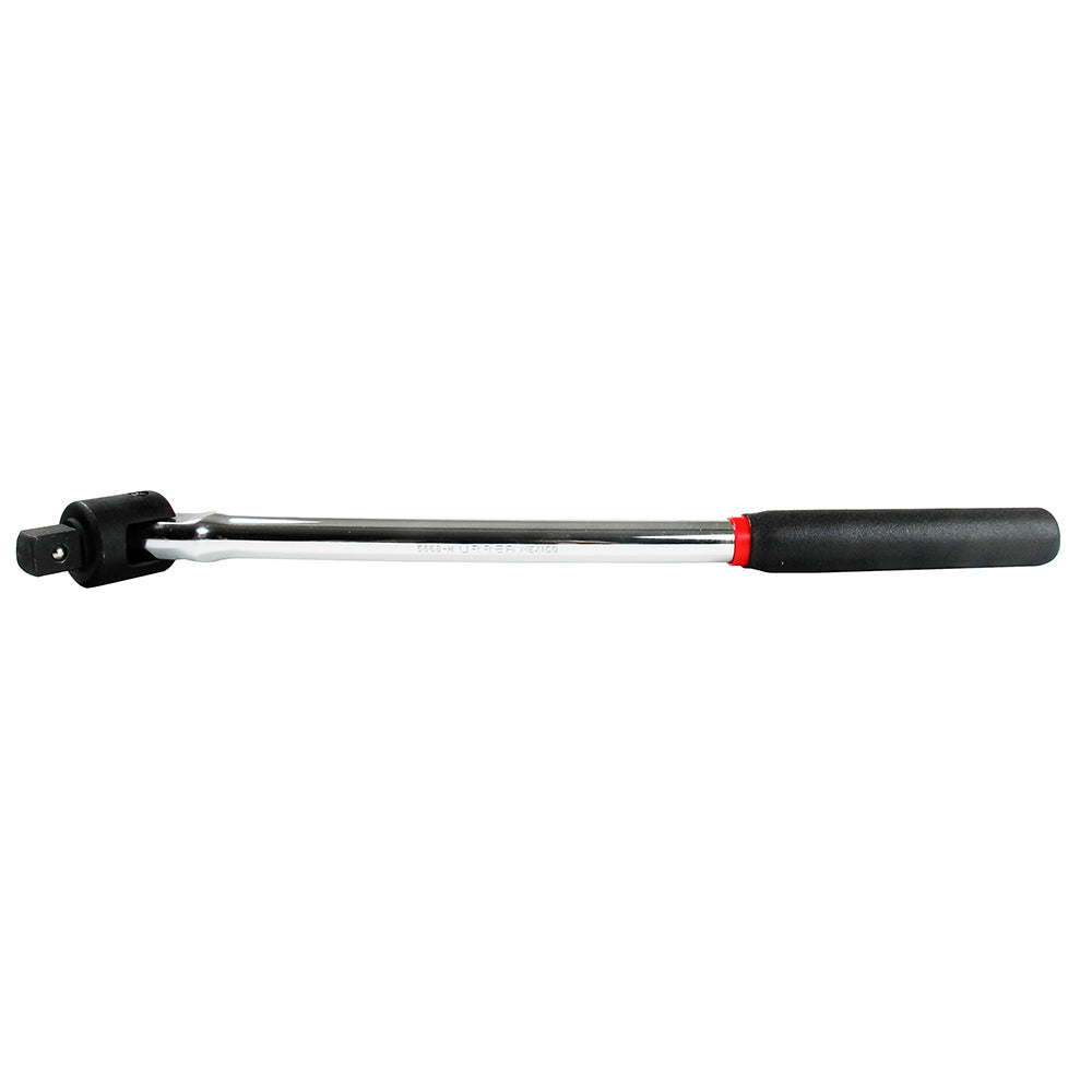 Mango articulado para dado cuadro de 1", 28-1/2" Rubber grip Urrea