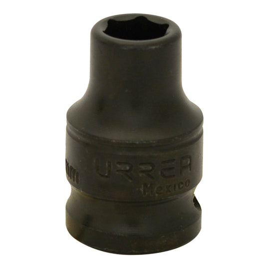 Paquete de 6 piezas de Dado de impacto cuadro de 3/8", 6 puntas, métrico, 12 mm Urrea