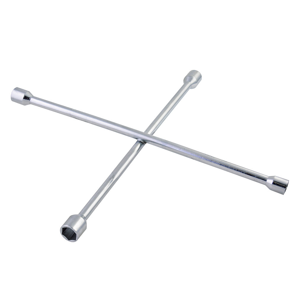 Paquete de 6 piezas de Llave de cruz cromada para automóvil y camionetas pick-up 18" Surtek
