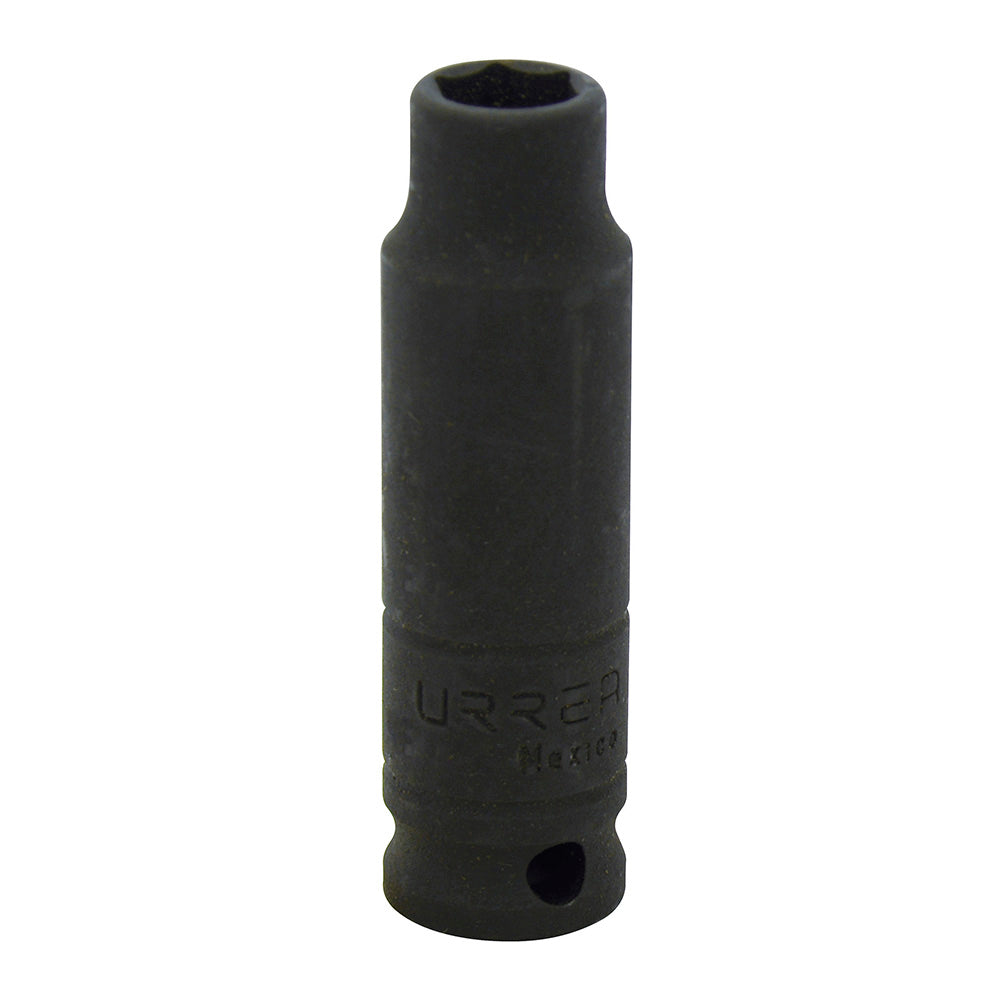 Paquete de 6 piezas de Dado de impacto largo cuadro de 3/8", 6 puntas, en pulgadas, 5/16" Urrea