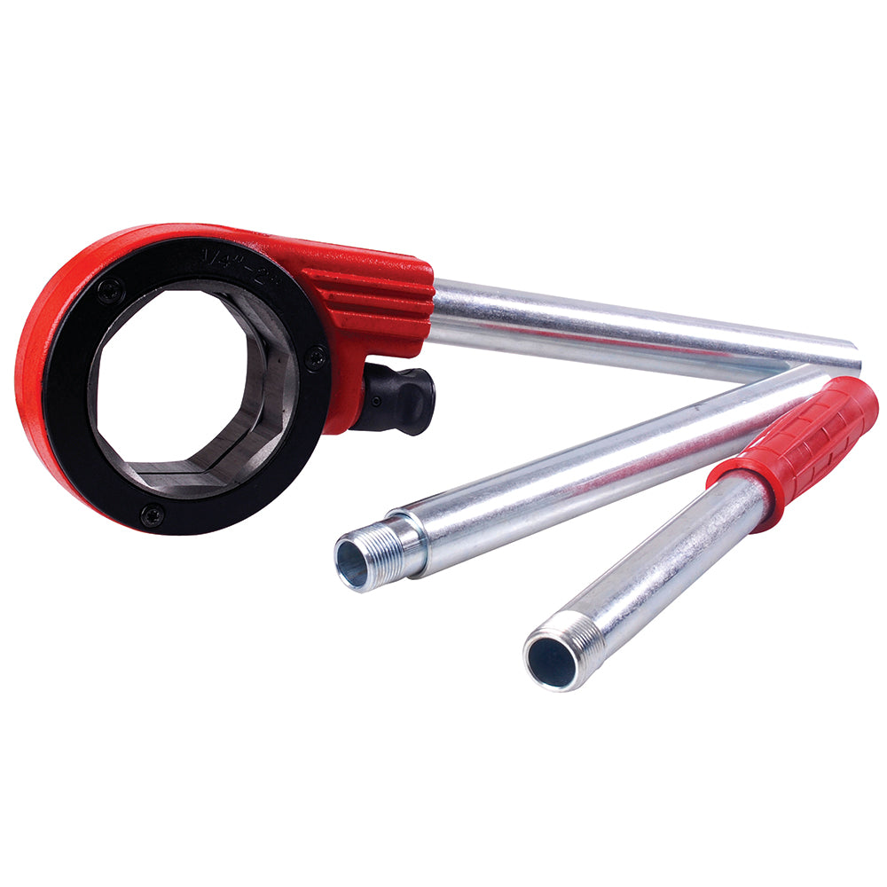 Maneral para tarraja tipo matraca 1-1/2" a 2" Urrea