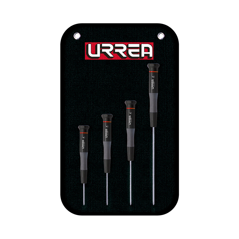 Juego de destornilladores de precisión ESD anti-estáticos punta Phillips, 4 piezas Urrea