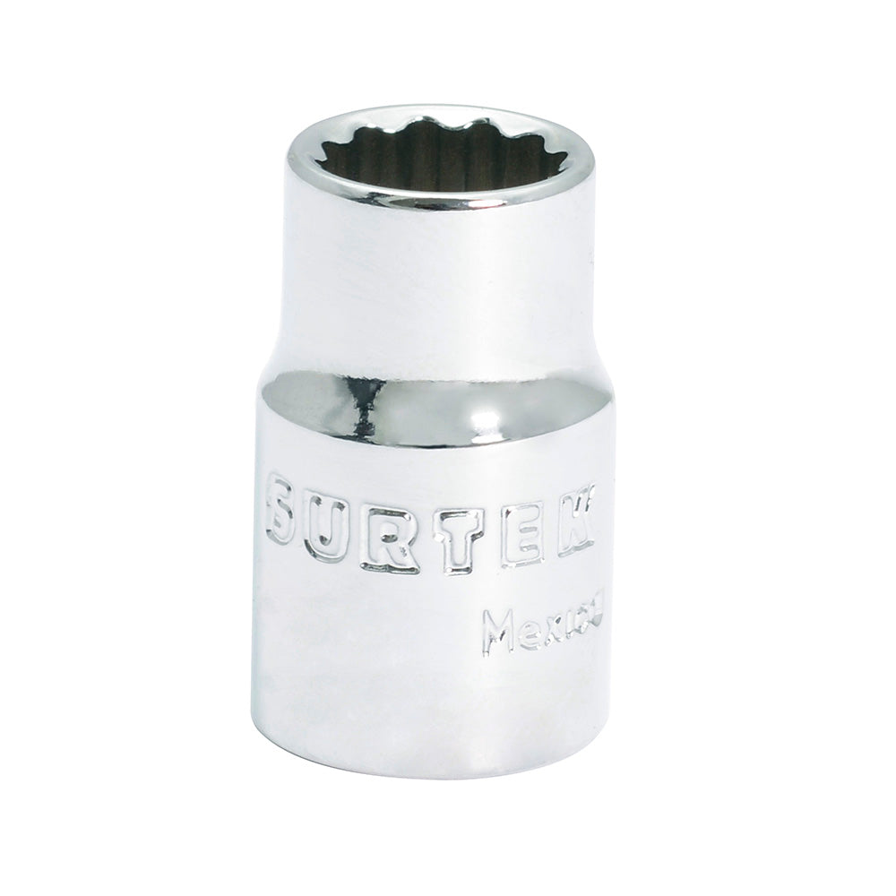 Paquete de 6 piezas de Dado cuadro de 3/8", 12 puntas, métrico, 9 mm Surtek