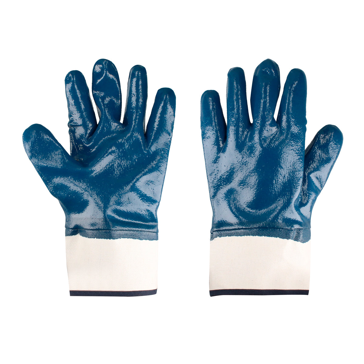 Guantes de algodón con recubrimiento de nitrilo talla G Surtek