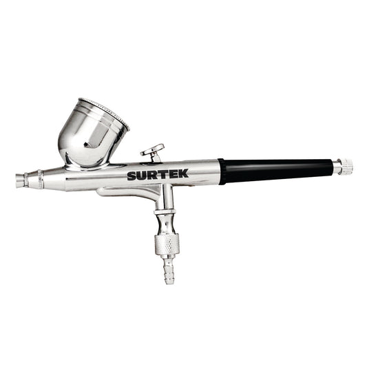 Aerógrafo profesional con alimentación por gravedad capacidad 7 ml 35 PSI, 3 piezas Surtek