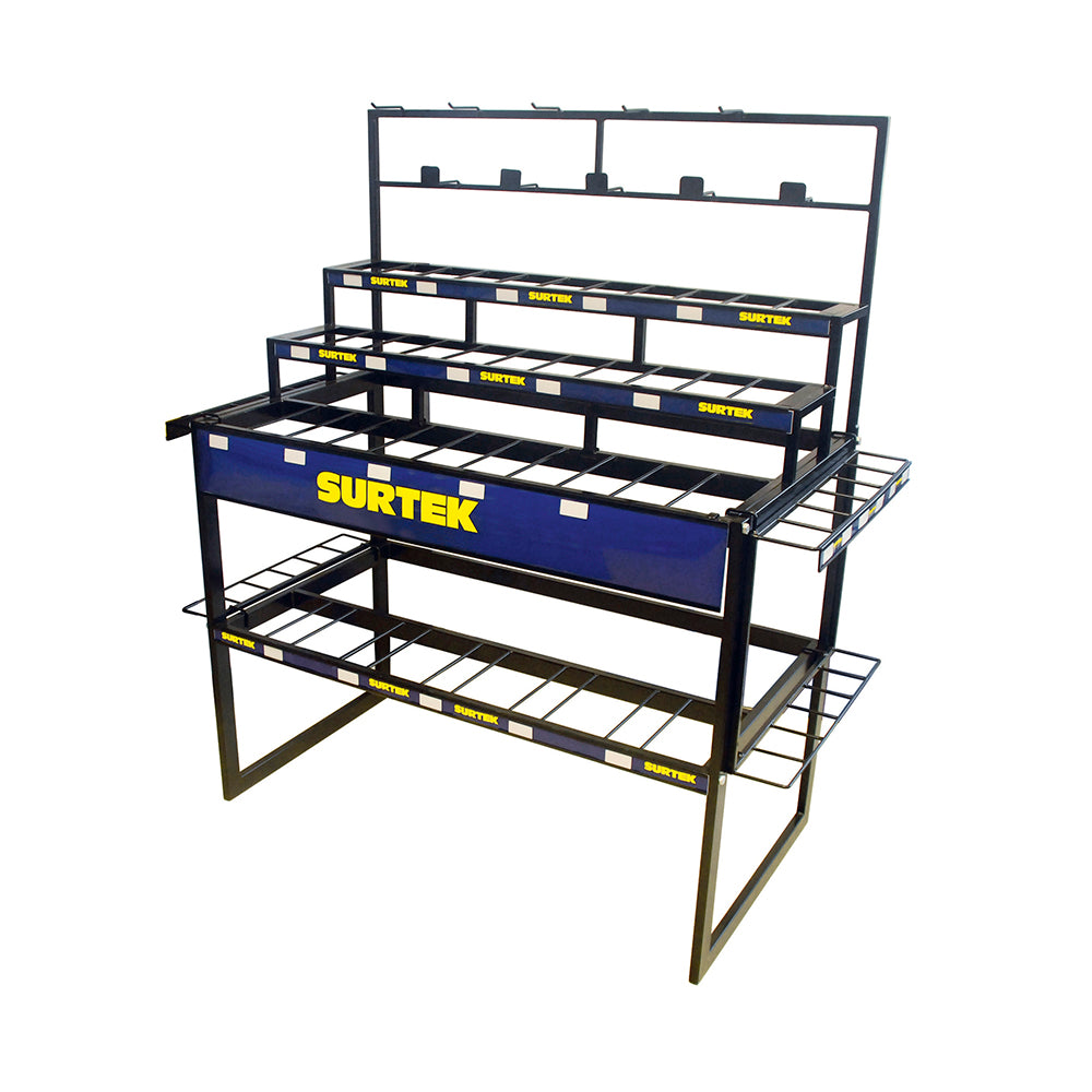 Exhibidor de piso para herramienta de golpe 138 x 64 x 150 cm Surtek