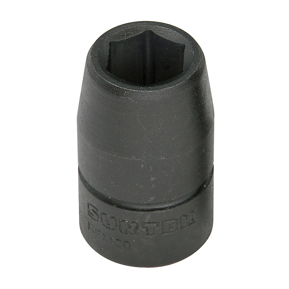 Paquete de 6 piezas de Dado de impacto cuadro de 1/2", 6 puntas, en pulgadas, 9/16" Surtek