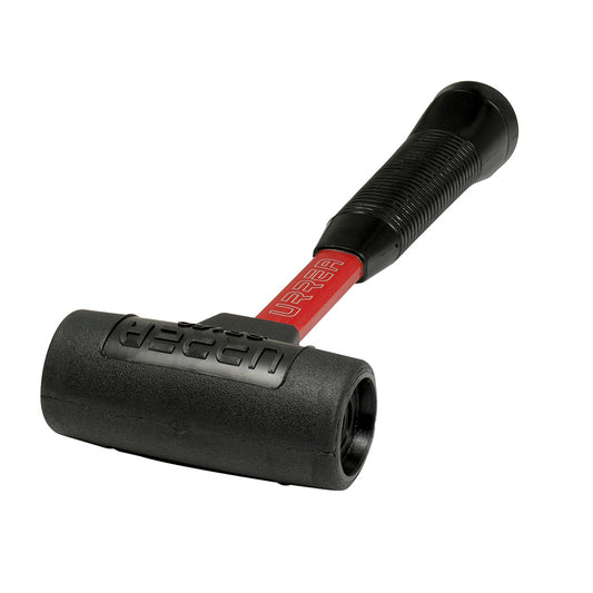 Mazo de golpe seco con mango Rubber grip tapas intercambiables de 11-1/2", 16 oz Urrea