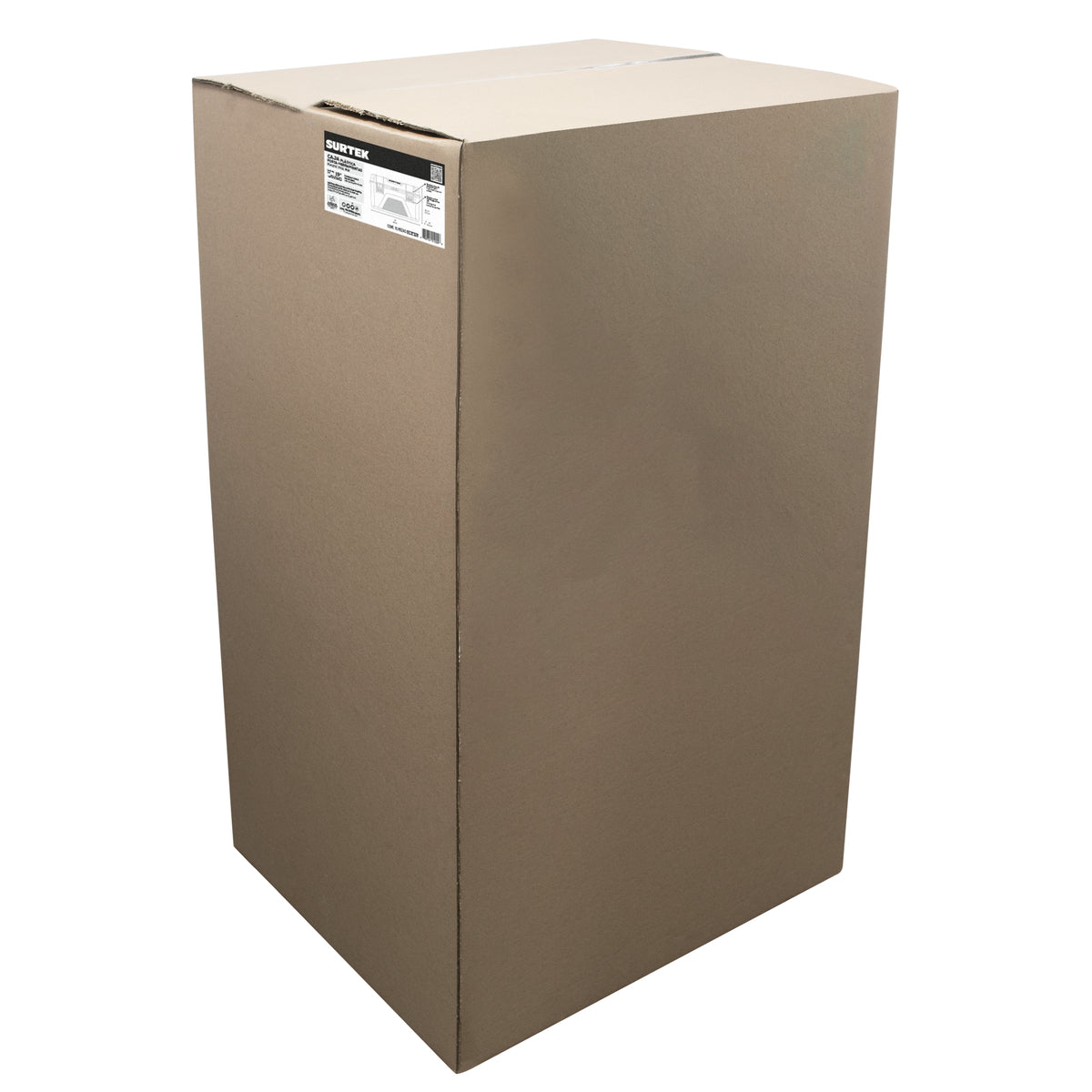 Cajas portaherramientas pl‡sticas color negro con broches pl‡sticos y charola 19", 15 pz Surtek
