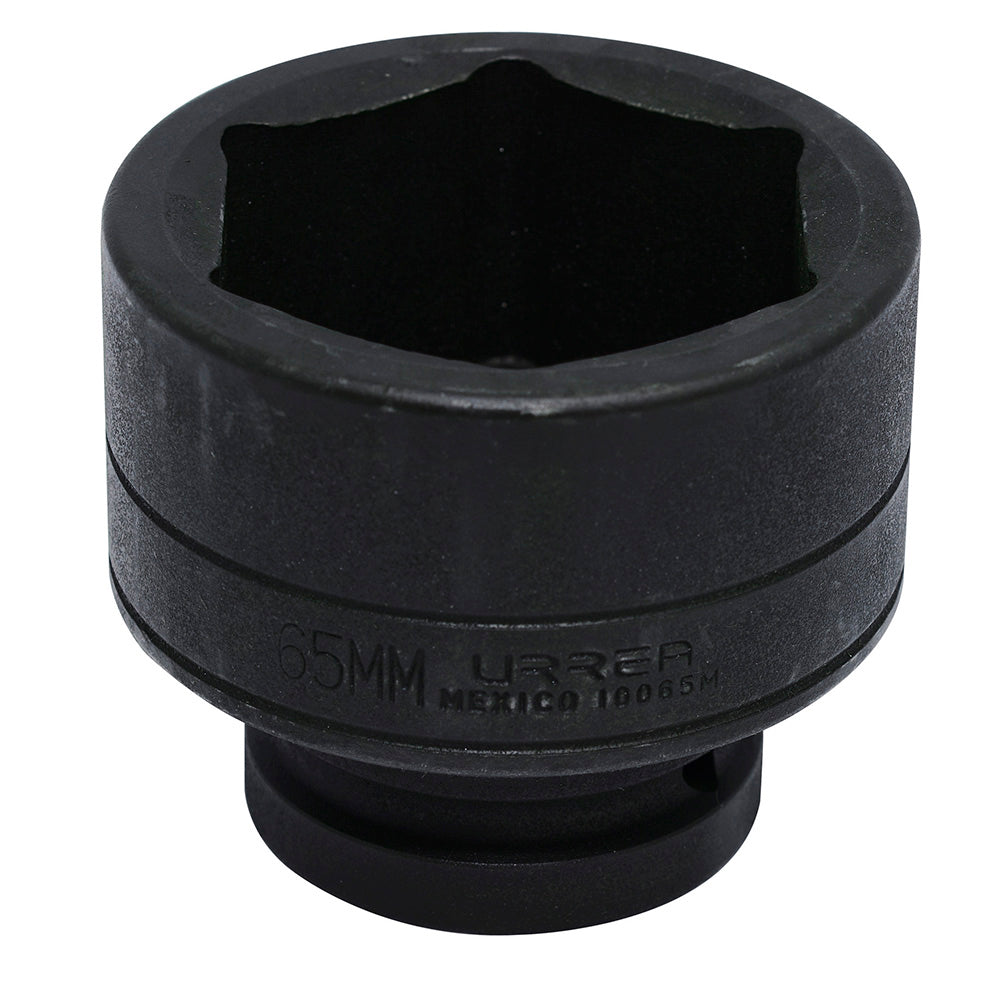 Dado de impacto cuadro de 1", 6 puntas, métrico, 65 mm Urrea