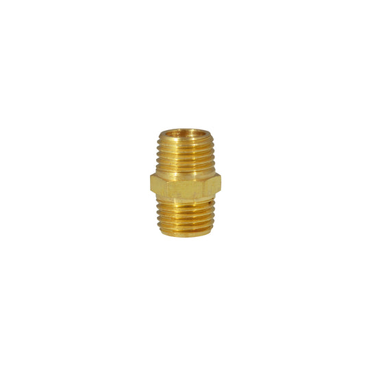 Paquete de 6 piezas de Conector de latón 1/4" NPT macho Surtek
