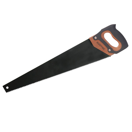 Paquete de 4 piezas de Serrucho con mango de madera triple filo de 22", recubierto de TPFE Surtek