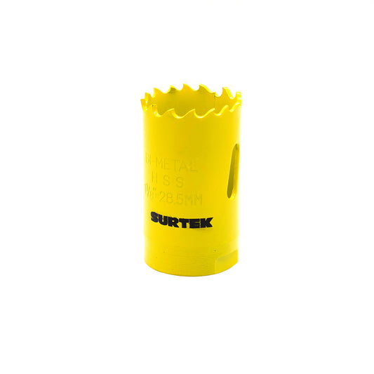 Paquete de 3 piezas de Cortacírculos bimetálico 1-1/8" Surtek
