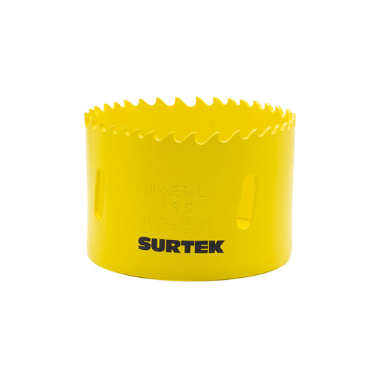 Paquete de 3 piezas de Cortacírculos bimetálico 2-1/2" Surtek