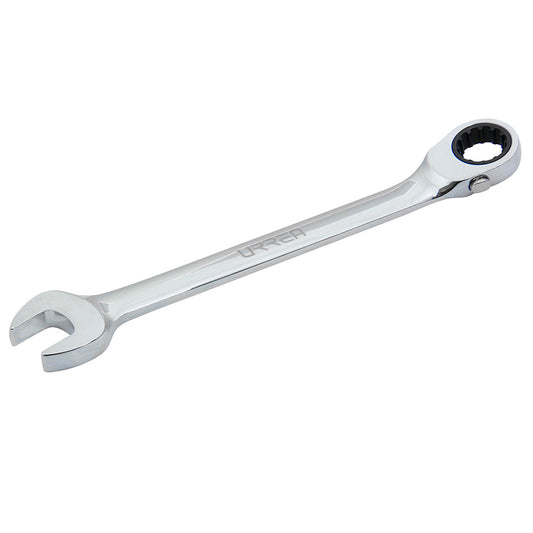 Llave combinada pulido espejo de matraca spline reversible en pulgadas, 3/8" Urrea