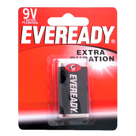 Paquete de 18 piezas de Pila alcalina Eveready® "9V" Surtek