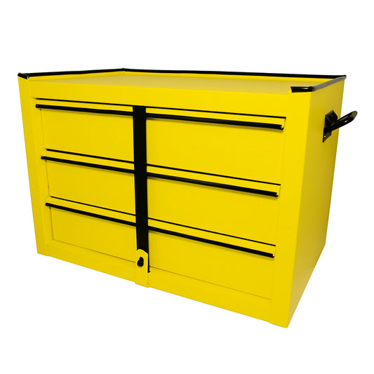 Gabinete superior color amarillo 3 gavetas 21" Surtek