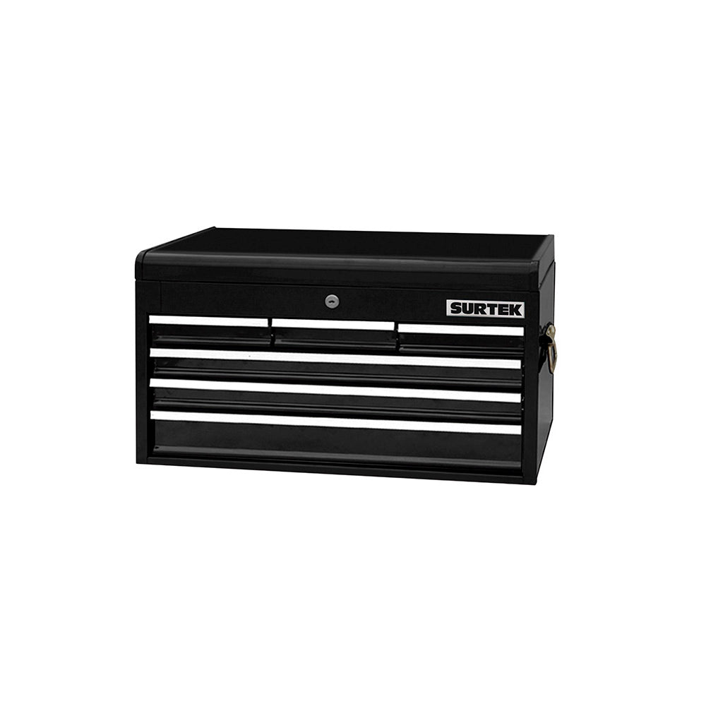 Gabinete móvil color negro superior 6 gavetas 26" Surtek