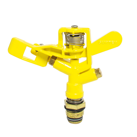 Paquete de 6 piezas de Aspersor metálico regulable por pulsación 3/4" GHT Surtek