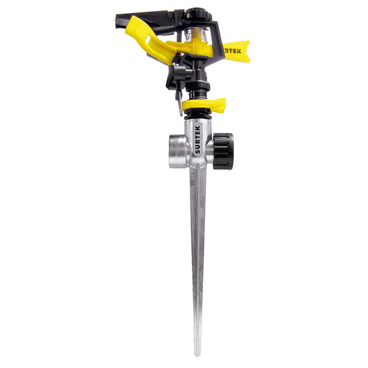 Paquete de 6 piezas de Aspersor plástico regulable por pulsación 3/4" GHT 1 vía Surtek