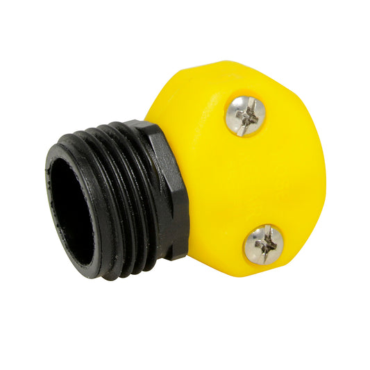 Paquete de 12 piezas de Conector para manguera de riego plastico, 1/2" macho Surtek
