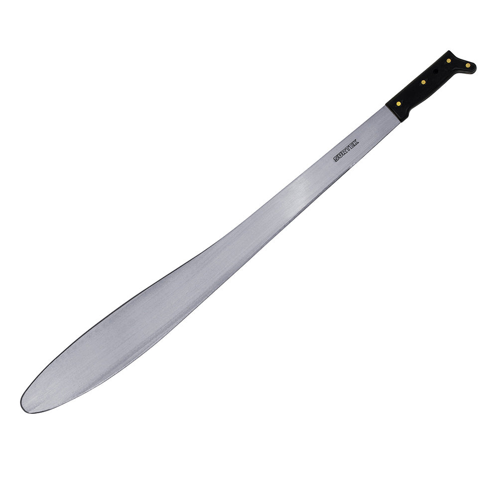 Machete troquelado con mango negro caguayano 24" Surtek