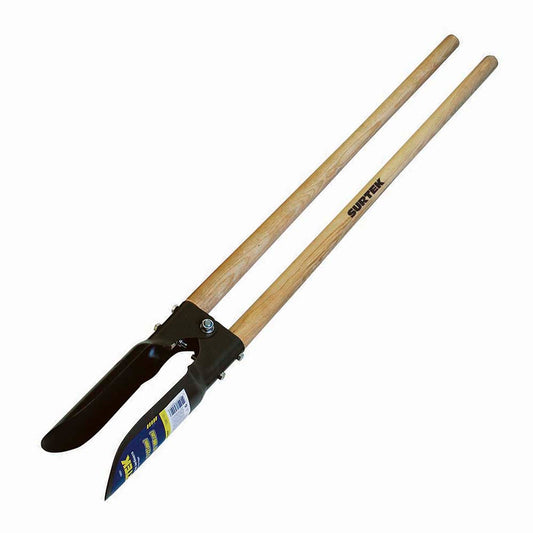 Paquete de 2 piezas de Cavahoyos con mango de madera 42", 6" Jardinero Surtek