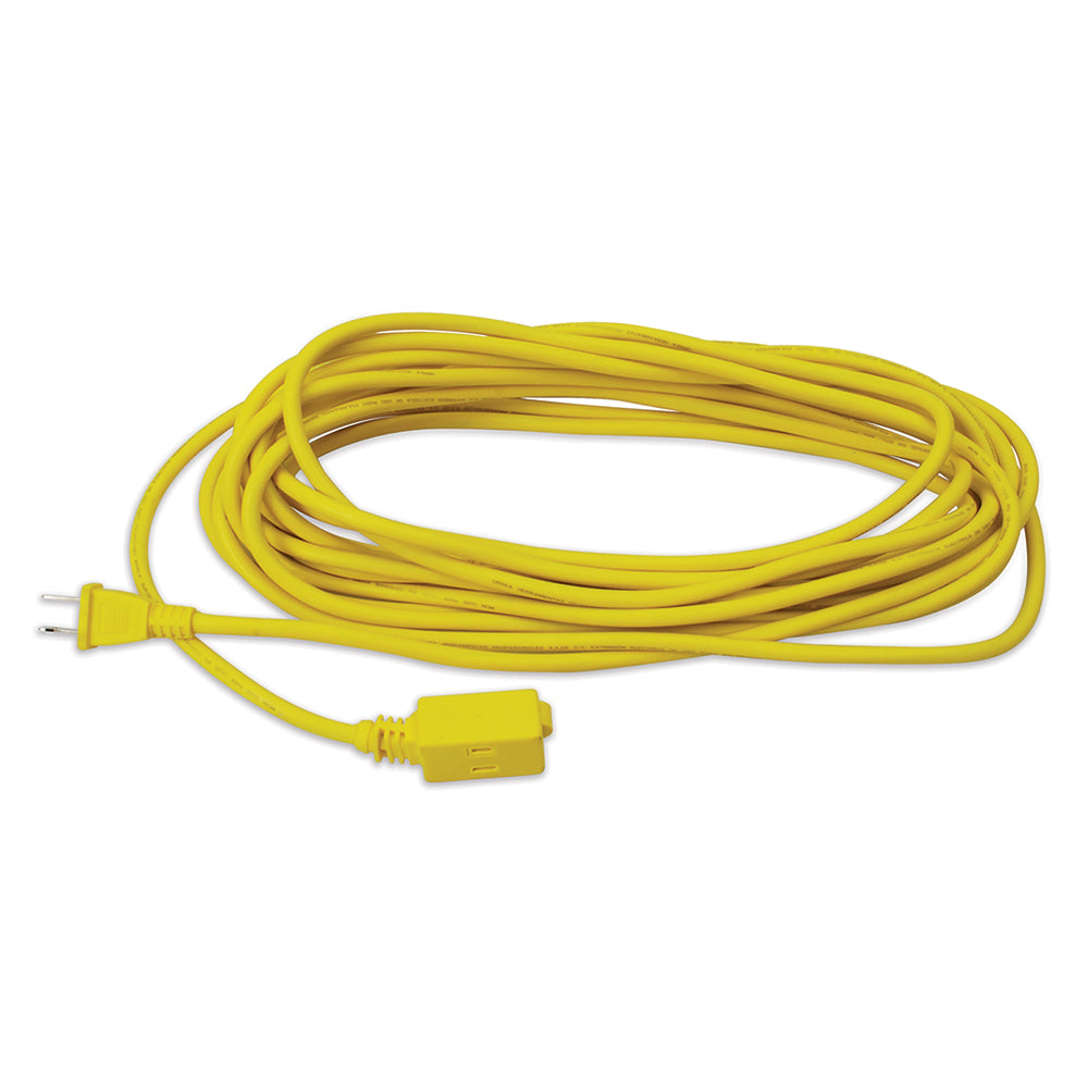 Extensión eléctrica uso rudo polarizada color amarillo, 6 m Surtek