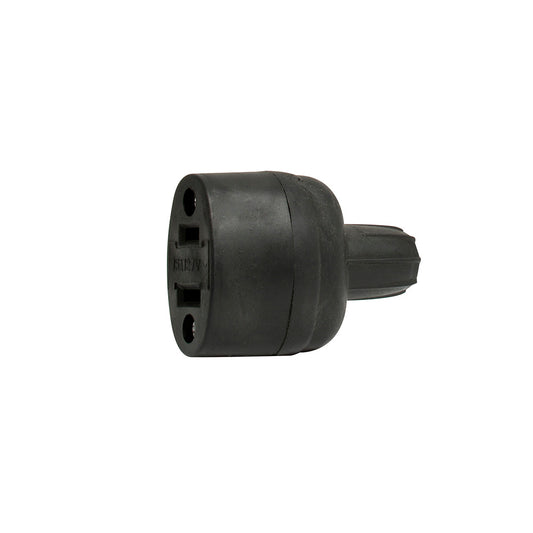 Paquete de 10 piezas de Contacto de hule oval, color negro Surtek