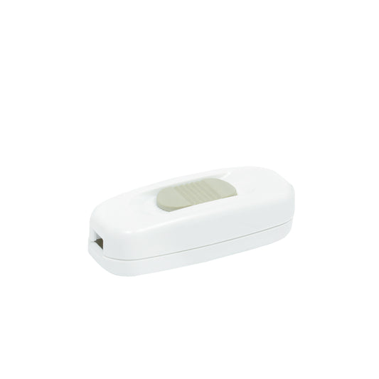 Paquete de 50 piezas de Apagador de paso deslizable 3 A, color blanco Surtek