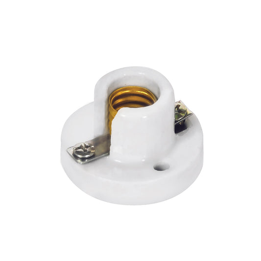 Paquete de 10 piezas de Portalámpara para candil con base E12 3 cm Surtek